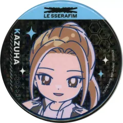 【中古】バッジ・ピンズ カズハ I(FEARLESS) のすたるぽっぷ ホログラム缶バッジ 「LE SSERAFIM」