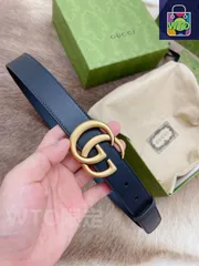 【今日WTO】Gucci Double G 2.0cm 本革ベルト-DJ42