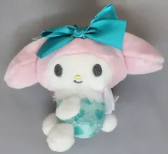 【中古】キーホルダー マイメロディ(C/グリーン) カラフルハートエンジェルマスコット 「マイメロディ・クロミ」
