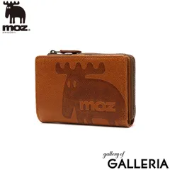 モズ 財布 moz L字ファスナー Elk 二つ折り財布 L字ファスナー ウォレット 本革 牛革 レザー スウェーデン レディース ZNWE-86120 Camelのサムネイル