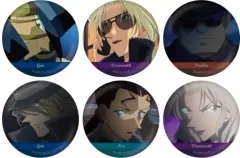 【中古】バッジ・ピンズ 全6種セット 「名探偵コナン 場面写トレーディングホログラム缶バッジ 黒ずくめの組織」