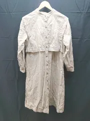 ◇ LOWRYS FARM ローリーズファーム シンプル　シャツワンピ 長袖 ロング丈 ワンピース サイズF ベージュ レディース E  【1303090013349】