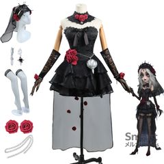 第五人格 調香師 スカーレットの新婦 コスプレ衣装 ウィッグ Sサイズ