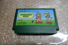 任天堂 Nintendo FC ファミリーコンピュータ MARIOOPENGOLF マリオオープンゴルフ 1991年 HVC-UG 管理p0908
