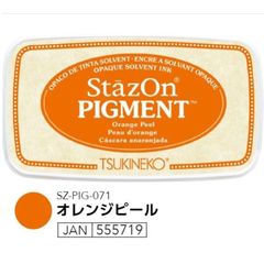 ツキネコ ステイズオン ピグメント インクパッド【オレンジピール】