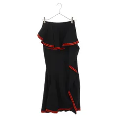 GIVENCHY (ジバンシィ) SAMPLE フリルマーメイドロングスカート ブラック レディースのサムネイル