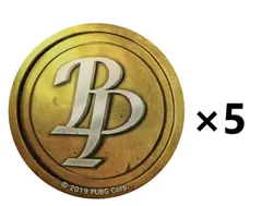 PUBG ピンズ BPメダル 5個セット