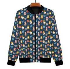 グラニフ オサムグッズ リバーシブル ブルゾン Mサイズ 総柄 graniph 