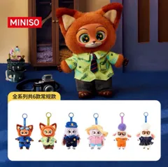 【即納】正規品 MINISO ディズニー ズートピア ブラインドボックス 6体コンプリートセット