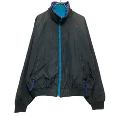 GEAR ジップアップ ナイロンジャケット L ブラック ブルゾン 古着卸 アメリカ仕入 a703-5079