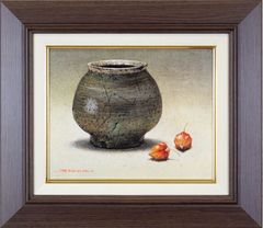 荒木絲津子『静物』油彩画【真作保証】 絵画 荒木絲津子『静物』油彩画【真作保証】 絵画 - メルカリ