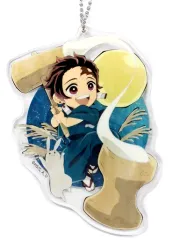 【中古】雑貨 竈門炭治郎 「鬼滅の刃カフェ×ufotable Cafe お月見イベント ランダムアクリルチャーム」