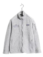 【お得なクーポン配布中!】 パタゴニア ベターセーター ジャケット レディース XS 18年製 Patagonia アウトドア フリース ニット ブルゾン フルジップ カレッジ 刺繍