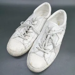 ◇ Θ CONVERSE コンバース ローカット スニーカー シューズ サイズ25.5 ホワイト メンズ E  【1501160027535】