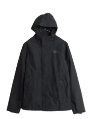 【お得なクーポン配布中!】 ノースフェイス DryVent 中綿 マウンテンパーカー ジャケット メンズ S 古着 The North Face アウトドア ナイロン ジャンパー ブルゾン 黒
