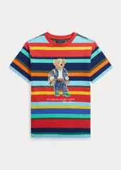 2023新作新品　ポロ　ラルフローレン　ポロベア　マルチボーダー　Tシャツ