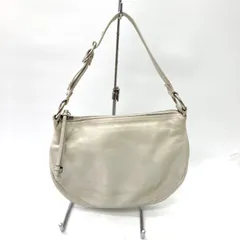 🌟最終価格🌟【COACH】コーチ レザー ワンショルダーバッグ 肩掛け ホワイト ☆