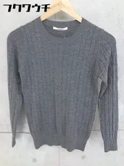 ◇ JOURNAL STANDARD relume ウール ニット 長袖 セーター サイズF グレー レディース 【中古】 【1102040006819】