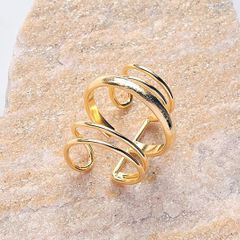 【amplis / アンプリス】combi earcuff -Gold-  /  イヤカフ ゴールド