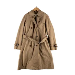 URBAN RESEARCH DOORS アーバンリサーチドアーズ レディース トレンチコート ウール/ポリエステル ブラウン ONE【中古】