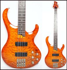 ☆Ibanez☆BTB-400QM Amber アクティブサーキット搭載 状態良好