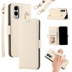★即日発送★Arrows We2 F-52E ケース 手帳型 おしゃれ アローズ ウィー 2 スマホショルダー 肩掛け 携帯ケース 片手操作 グリップループ付 落下防止 サイドマグネット arrows we 2 財布型 カバー カードポケット付き 富士通用 全