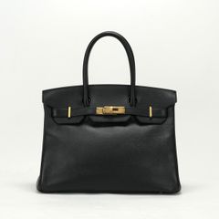 エルメス HERMES バーキン30 バーキン 30 バッグ トートバッグ エプソン ノワール ブラック 黒 ゴールド金具 ヴォーエプソン