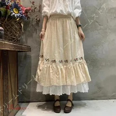 ロング スカート プリーツ 花柄 マキシ丈 体型カバー 春 夏 レディース ふんわり ギャザースカート マキシスカート ナチュラル エレウエストゴム  vii3v461325