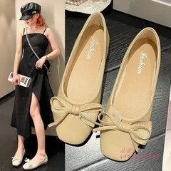パンプス 痛くない レディース スリッパ フラットパンプス サンダル ヒール2CM ローヒール 靴 レディース 新スタイル 歩きやすい 靴 ぺたんこ リボン付き 美脚  vii3x571144