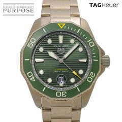 タグホイヤー TAG Heuer アクアレーサー プロフェッショナル300 WBP208B メンズ 腕時計 デイト グリーン 自動巻き Aqua racer 90291360