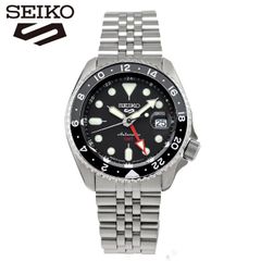 SEIKO セイコー 5SPORTS ファイブスポーツ SBSC001 メンズ 腕時計 流通限定モデル 5スポーツ スポーツスタイル メカニカル 文字盤 ブラック seiko 自動巻 自動巻き