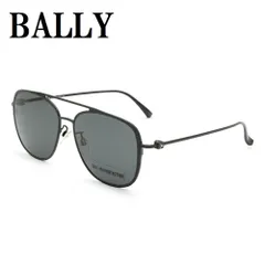 バリー BALLY BY0025-D 01A 58 サングラス アジアンフィット UVカット 紫外線カット ノーズパッド 鼻あて メンズ グレー ブラック