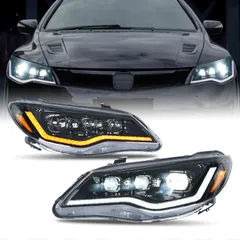 FD2 HIDヘッドライト 左右セット 新品未使用】ホンダ シビック FD2 ヘッドライトユニット HID