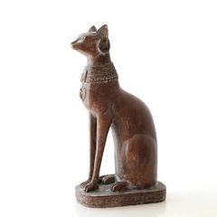 kyoukyouさん専用エジプト バステト神 猫 彫刻 オブジェ - メルカリ