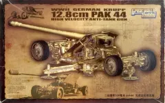 【中古】プラモデル 1/35 WWII GERMAN KRUPP 12.8cm PAK 44 HIGH VELOCITY ANTI-TANK [L3526]