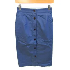 ユナイテッドアローズ スカート 未使用 ストレッチ グリーンレーベルブランド ボトムス レディース 38サイズ ブルー UNITED ARROWS