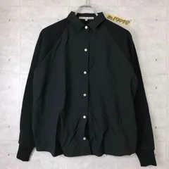 新品！良品！シンプルでオシャレ！GOUT COMMUN グーコミューン 切替え ニットシャツ 38のサムネイル