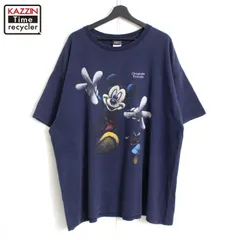 00s SHERRY'S ミッキーマウス Mickey Mouse グーフィー 半袖Ｔシャツ メンズ 表記XXXLサイズ