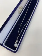 2024年最新】Pt900真珠ネックレスの人気アイテム - メルカリ