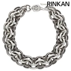 【超極美品】クロムハーツ RINKAN鑑定済 ダブルBリング ブレスレット 超極美品】クロムハーツ RINKAN鑑定済 ダブルBリング
