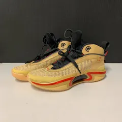 NIKE ナイキ エアジョーダ 36SERUI八村塁 ゴールド24.5cm美品 NIKE ナイキ エアジョーダ 36SERUI八村塁 ゴールド24.5cm美品