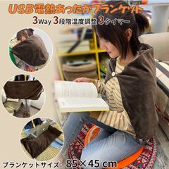 電気毛布 ヒーターブランケット 電気ブランケット 電気ひざ掛け usbブランケ