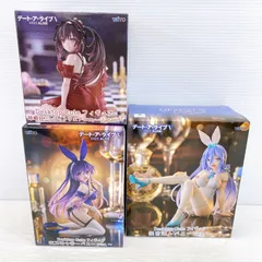 ◆ TAITO Desktop Cute デート・ア・ライブ Ⅴ バニー ×2 ＆ ナイトウェア 計3点 セット 未開封品 ◆