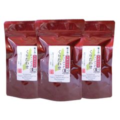 松下製茶 種子島の有機和紅茶ティーバッグ『くりたわせ』 40g(2.5g×16袋入り)×3本
