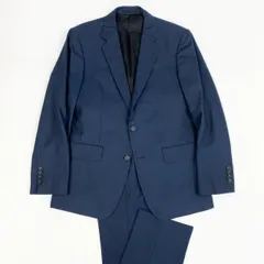 【美品】カルバンクライン スーツ セットアップ 伸縮生地 背抜き トラベルスーツ Calvin Klein カルバンクライン CK スーツ セットアップ 上下