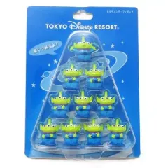 【中古】フィギュア エイリアン(リトル・グリーン・メン) ビルディングフィギュア(10体セット) 「トイ・ストーリー」 東京ディズニーリゾート限定