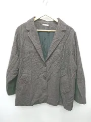 ◇ STYLEMIXER スタイルミキサー ミックスカラー 長袖 テーラードジャケット サイズF ブラウン系 レディース P  【1404040016134】のサムネイル
