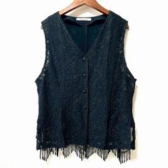 ジャンポールゴルチエ カットワークレース 刺繍 ベスト ジャンポールゴルチエ カットワークレース 刺繍 ベスト - メルカリ