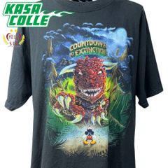 ヴィンテージ 90s USA ディズニーアニマルキングダム ダイナソー T 