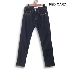 RED CARD レッドカード PLST別注 26503P Anniversary 20th★ ストレッチ デニム パンツ ジーンズ Sz.23 レディース 日本製